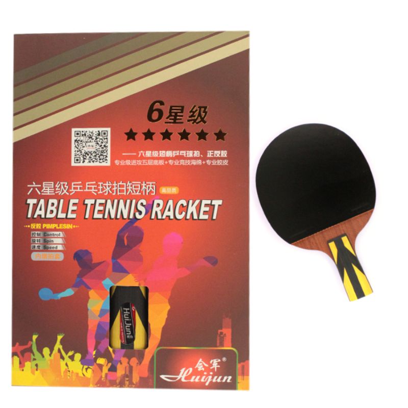 Hj-l119-l120 Military Sports Body-fitness six-star Table Tennis racket Long/Short handle Application Scenario