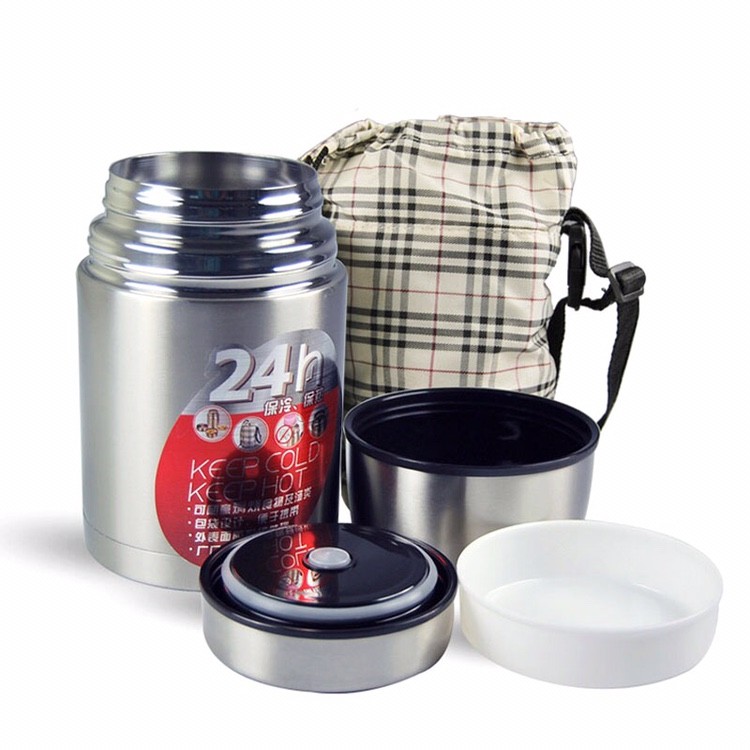 SM-6251-120 1.2L lunch box stew beaker with rice insulation stainless steel stew pot full figure