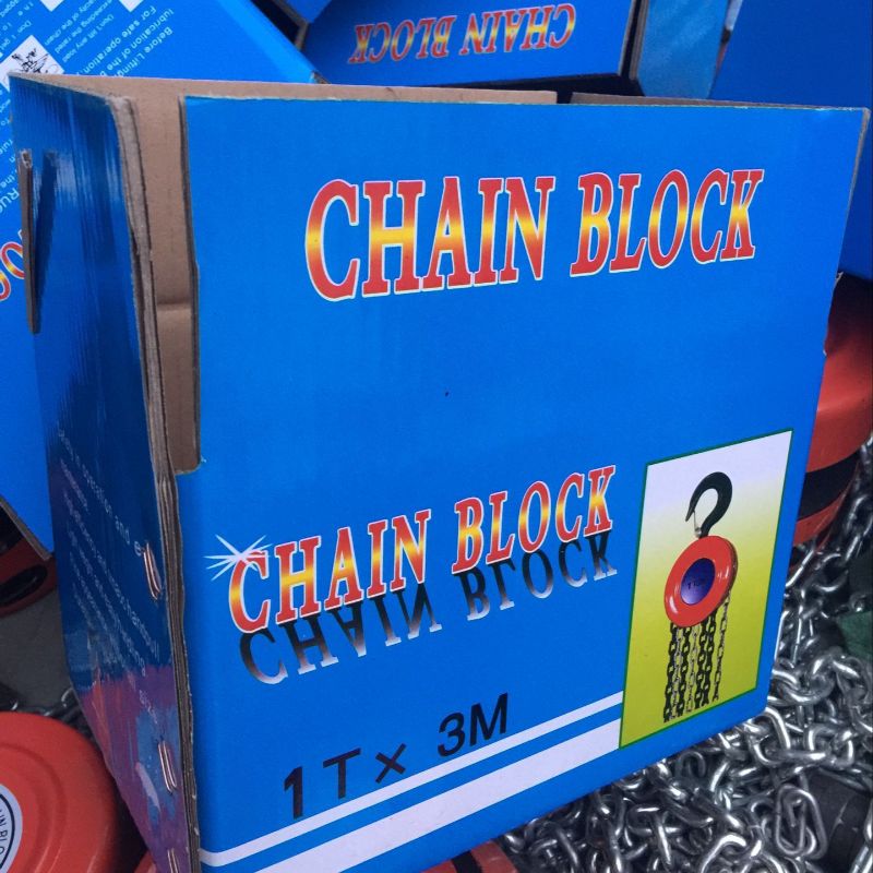 Manual hoist 1T5M chain small crane HSZ circular manual chain hoist lifting circular hand chain hoist Specification image