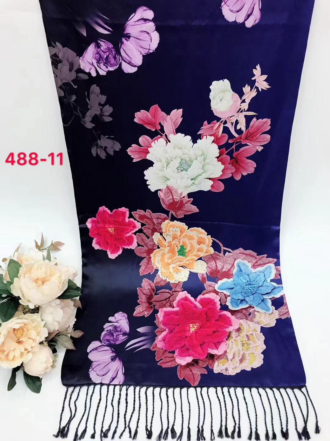 Shawl Scarf Scarf Fashion Trend All Matching Digital Printing Process Factory Direct Sales Can 36998 Specification drawing