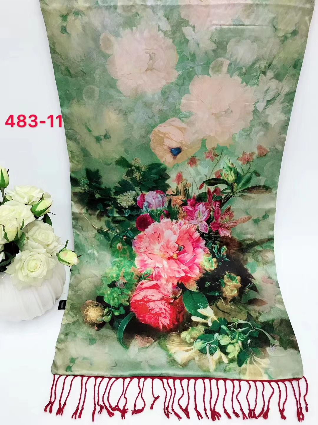 Shawl Scarf Scarf Fashion Trend All Matching Digital Printing Process Factory Direct Sales 6625 details Picture