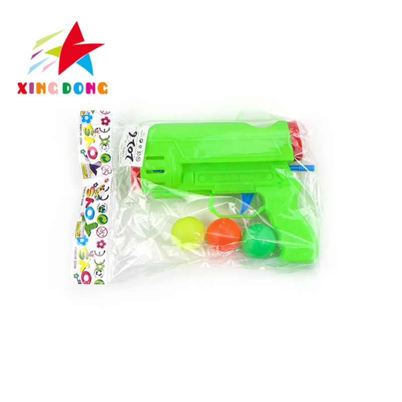 Pistola de juguete para niños pistola de ping-pong sucker board o OPP bag Application Scenario