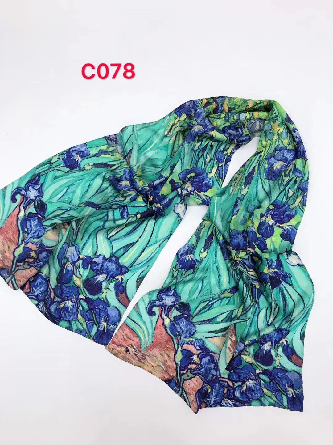 Shawl Scarf Scarf Fashion Trend All Matching Digital Printing Process Factory Direct Sales Can 23423 details Picture