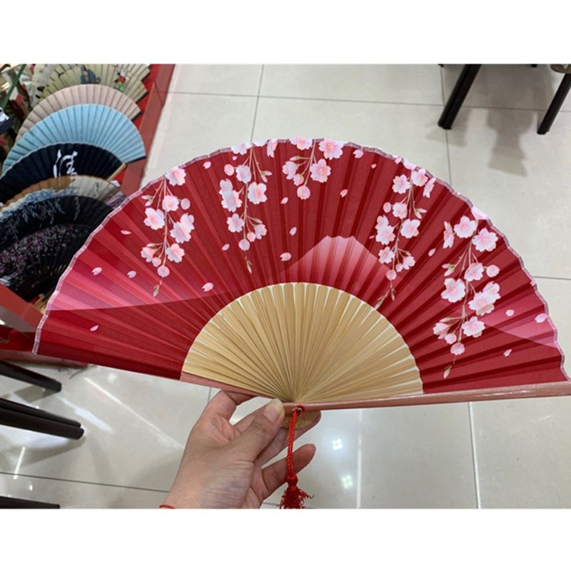 折扇白底实物图