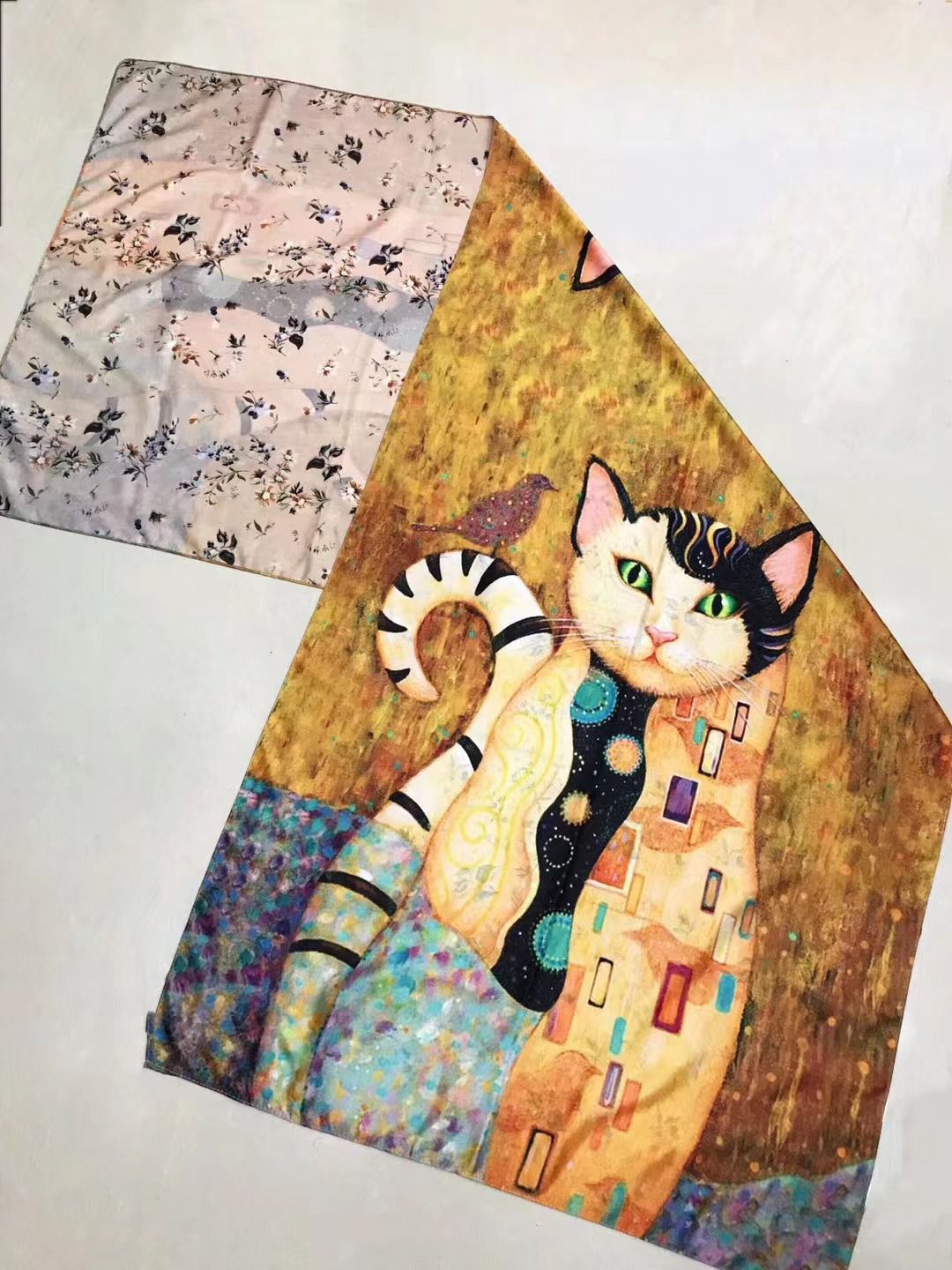 Shawl Scarf Scarf Fashion Trend All Matching Digital Printing Process Factory Direct Sales Can 36998 details Picture