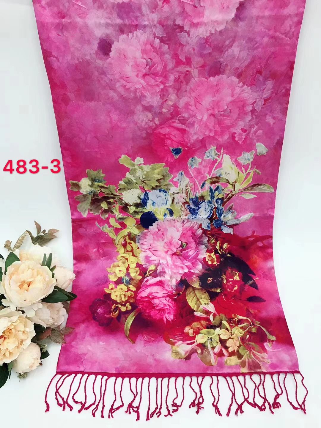 Shawl Scarf Scarf Fashion Trend All Matching Digital Printing Process Factory Direct Sales 789897 Specification drawing