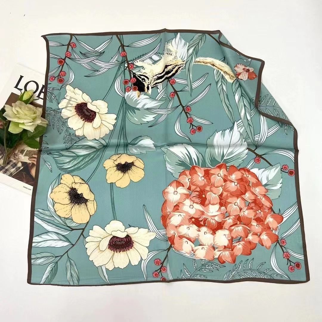 Shawl Scarf Scarf Fashion Trend All Matching Digital Printing Process Factory Direct Sales 695959