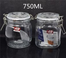 现代玻璃糖果罐装饰品 欧式客厅茶几创意水果盘干果罐带盖