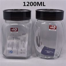 现代玻璃糖果罐装饰品 欧式客厅茶几创意水果盘干果罐带盖