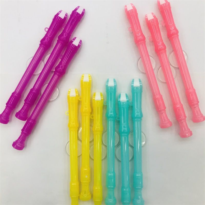 儿童小竖笛玩具彩色迷你型喇叭口哨带挂绳幼儿园宝宝笛子吹奏乐器详情7