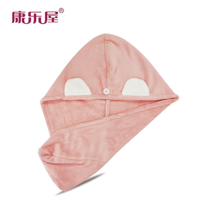 Factory direct sales of coral animal ear dry hair hats and daily necessities Specification image