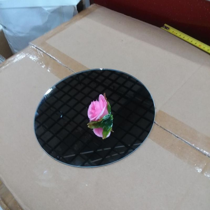 Glass mirror convex mirror concave glass flat mirror diameter 201mm lamp reflector 2 mm flat mirror aluminum mirror