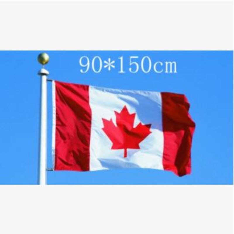 现货批发90*150cm 3*5ft加拿大国旗 旗帜 Canada