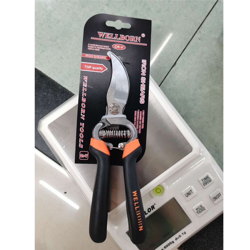 8-inch WELLBORN Handle Garden Scissor