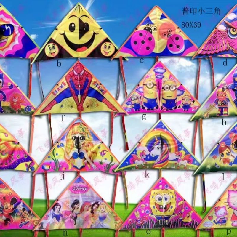 80 cm common printed triangle