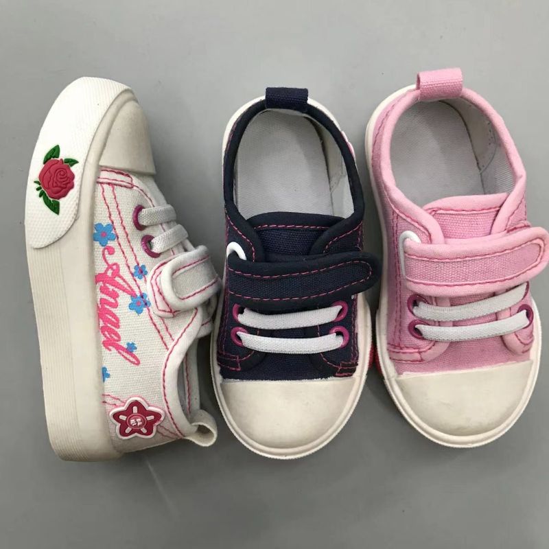 Baby canvas shoes, children's shoes, children's soft-soled board shoes, children's webbing, boys' canvas shoes 4 Specification image