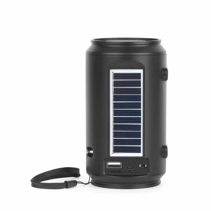 M21 New outdoor portable wireless Bluetooth subwoofer with solar panel charging, flashlight and Bluetooth speaker Application Scenario