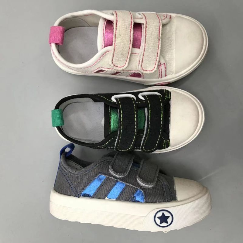 Baby canvas shoes, children's shoes, children's soft-soled board shoes, children's webbing, boys' canvas shoes 5
