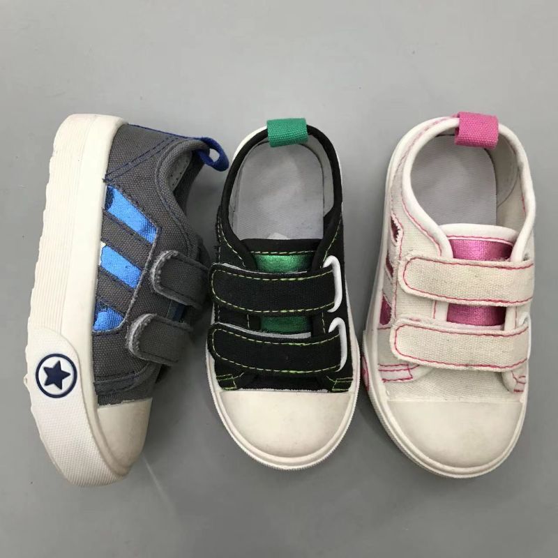 Baby canvas shoes, children's shoes, children's soft-soled board shoes, children's webbing, boys' canvas shoes 5 Specification image