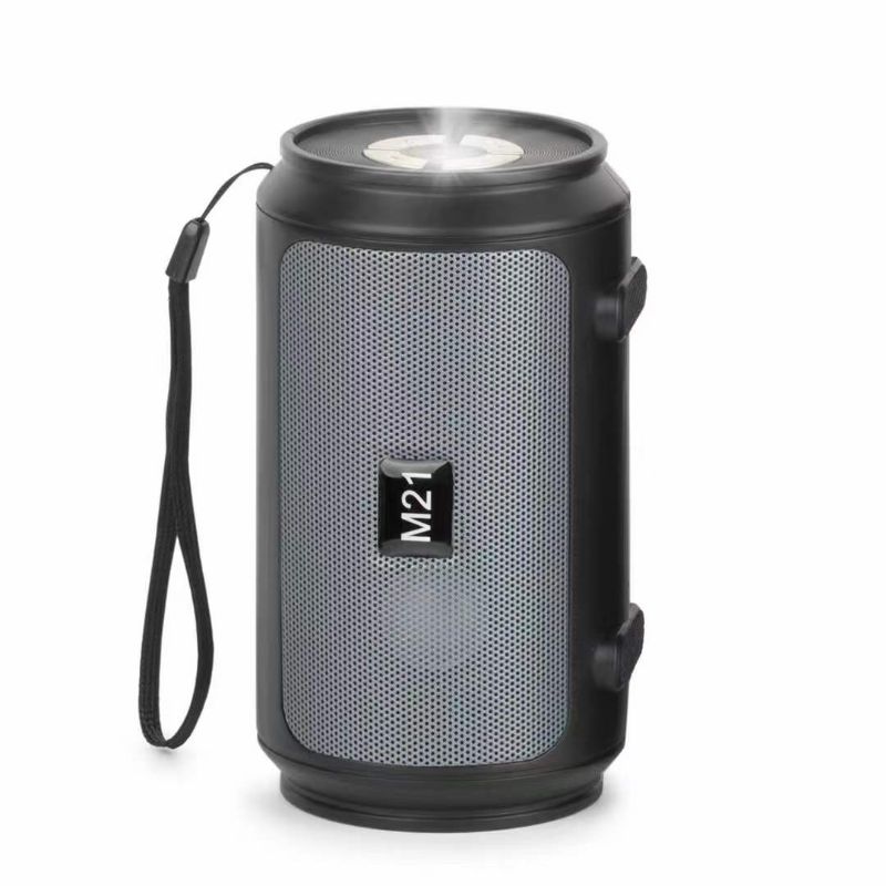 M21 New outdoor portable wireless Bluetooth subwoofer with solar panel charging, flashlight and Bluetooth speaker details Picture