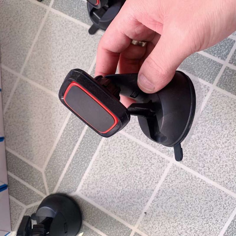 New type of magnetic suction cup with strong suction at the air outlet, telescopic rod, car mobile phone navigation frame, magnetic car mobile phone stand details Picture