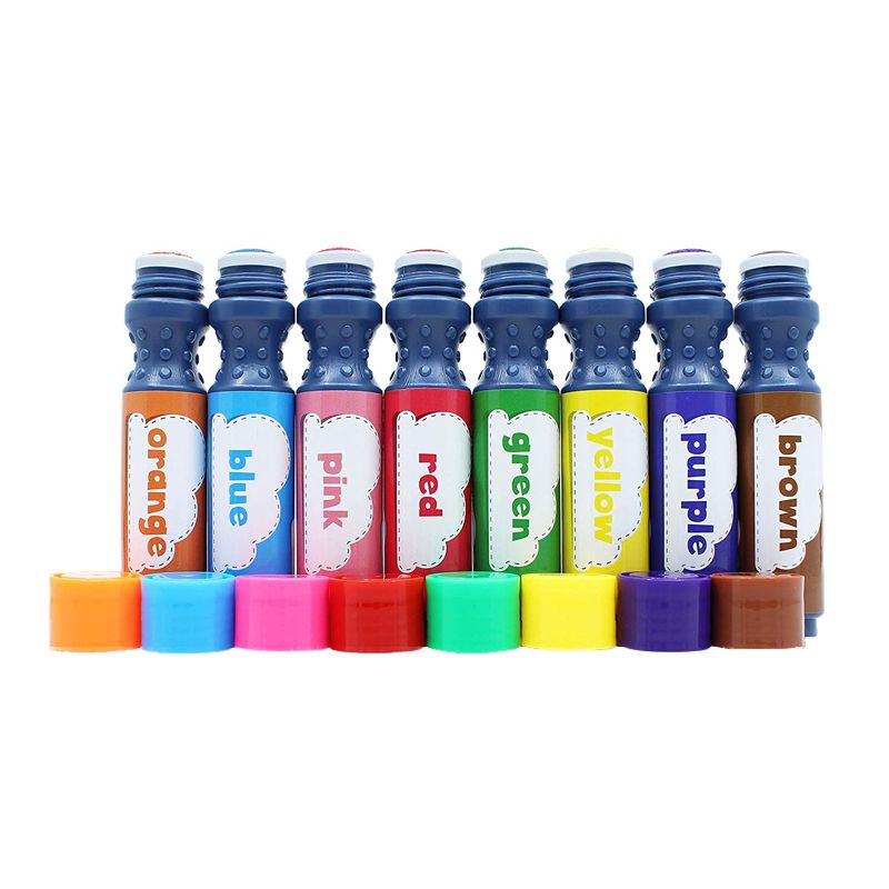 Safe and washable dot marking bag set, popular children's non-toxic coloring art marking set of dot pens