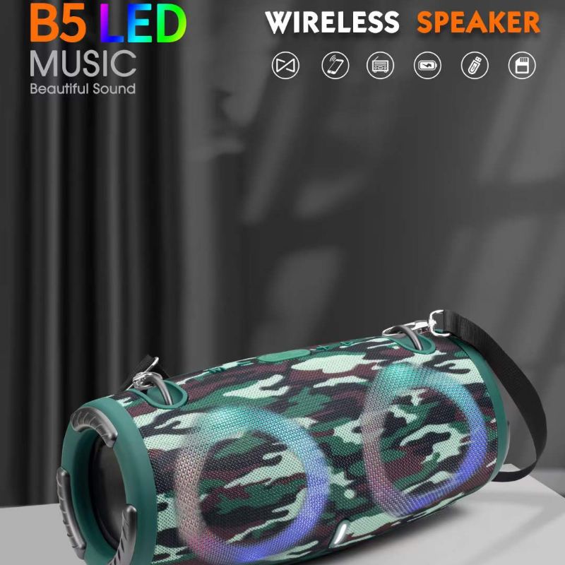 蓝牙音箱/蓝牙音响/三代小战鼓带灯产品图