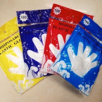 Packing food grade disposable gloves 100 packs thumbnail