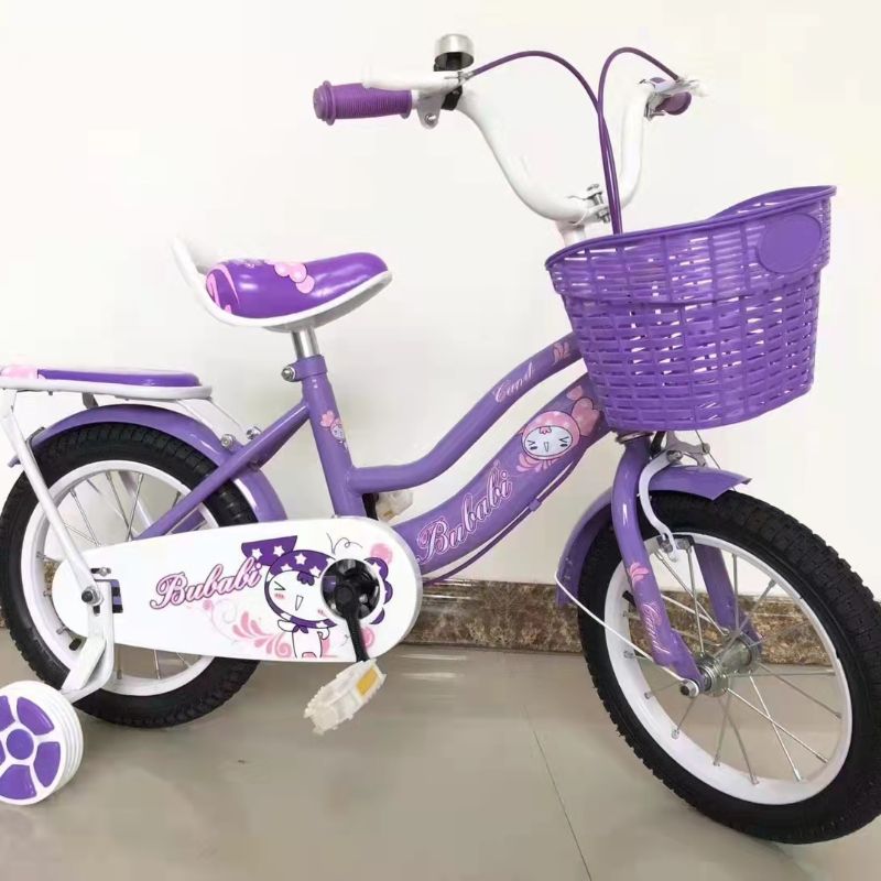 Children's bicycles, 12-inch, 14-inch, 16-inch, 18-inch, 20-inch, princess pink, plum red, rose red, purple, passenger seat, primary school girl details Picture