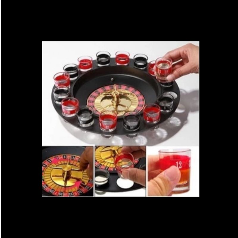  KTV轮盘游戏酒杯细节图
