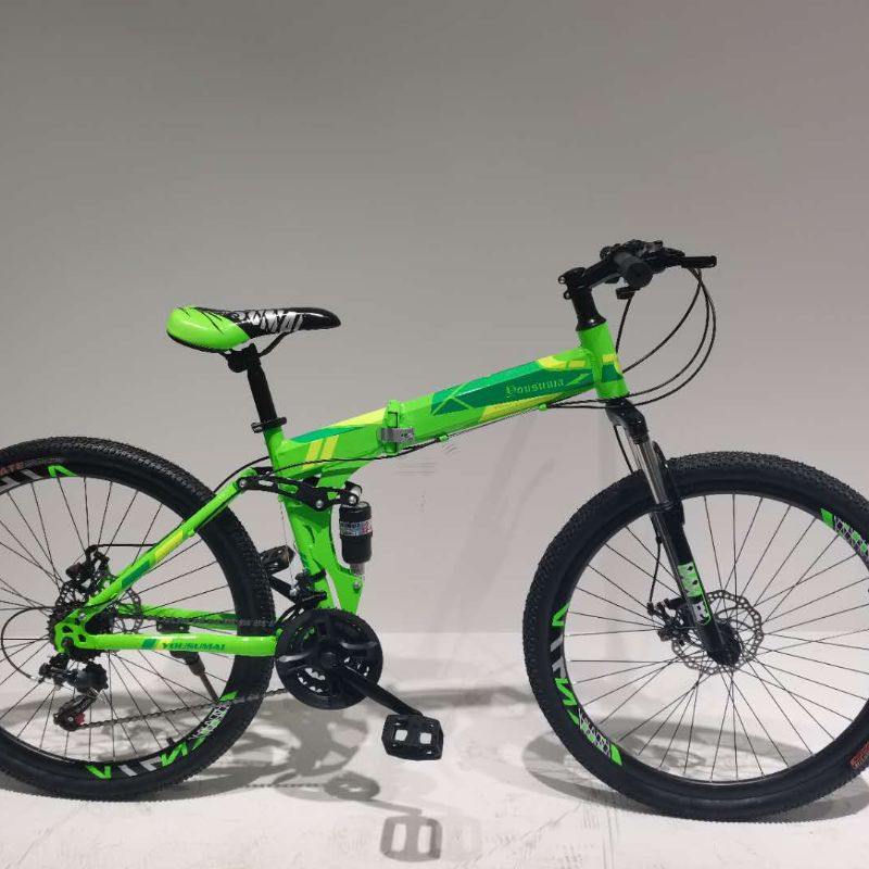 Mountain bike, bicycle, Land Rover folding 26-inch Application Scenario