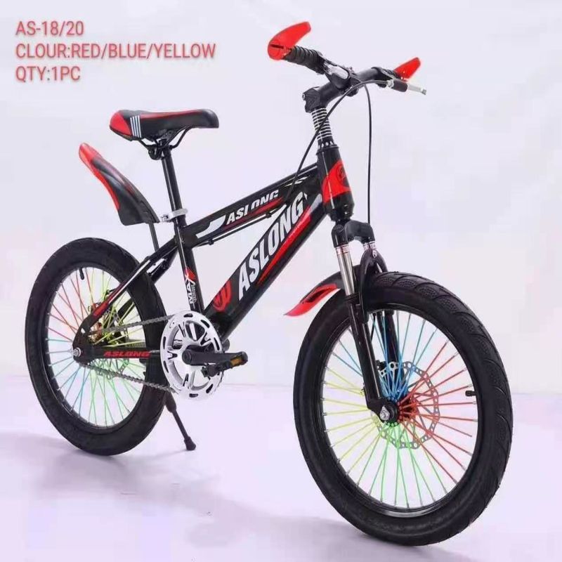 山地自行车16/16/20寸高档新款童车碟刹童车男女儿童骑行自行车