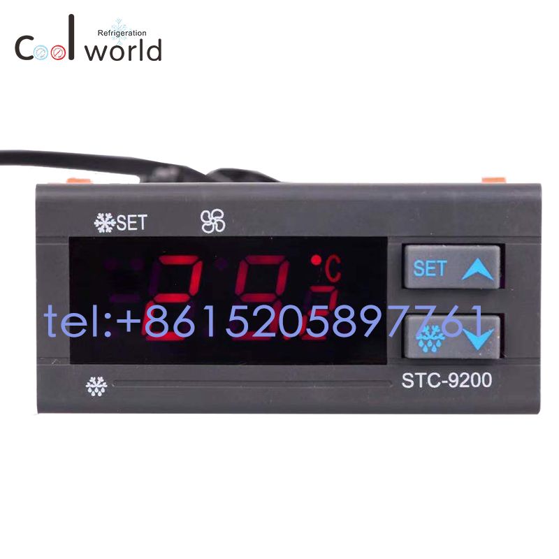 STC-9200温控器 冷柜冷库温度控制器制冷化霜双传感器详情图3