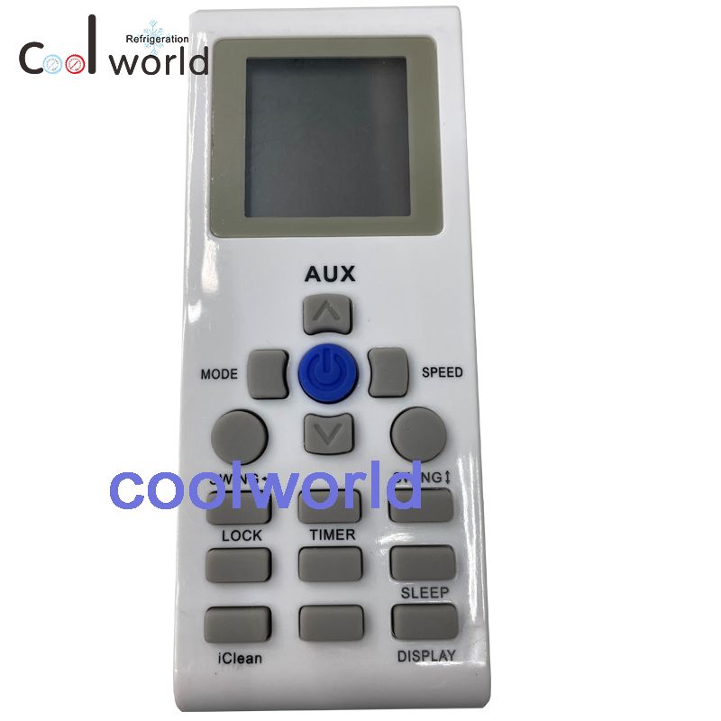AUX 奥克斯空调遥控器 智能遥控器 外贸出口版英文版空调遥控器