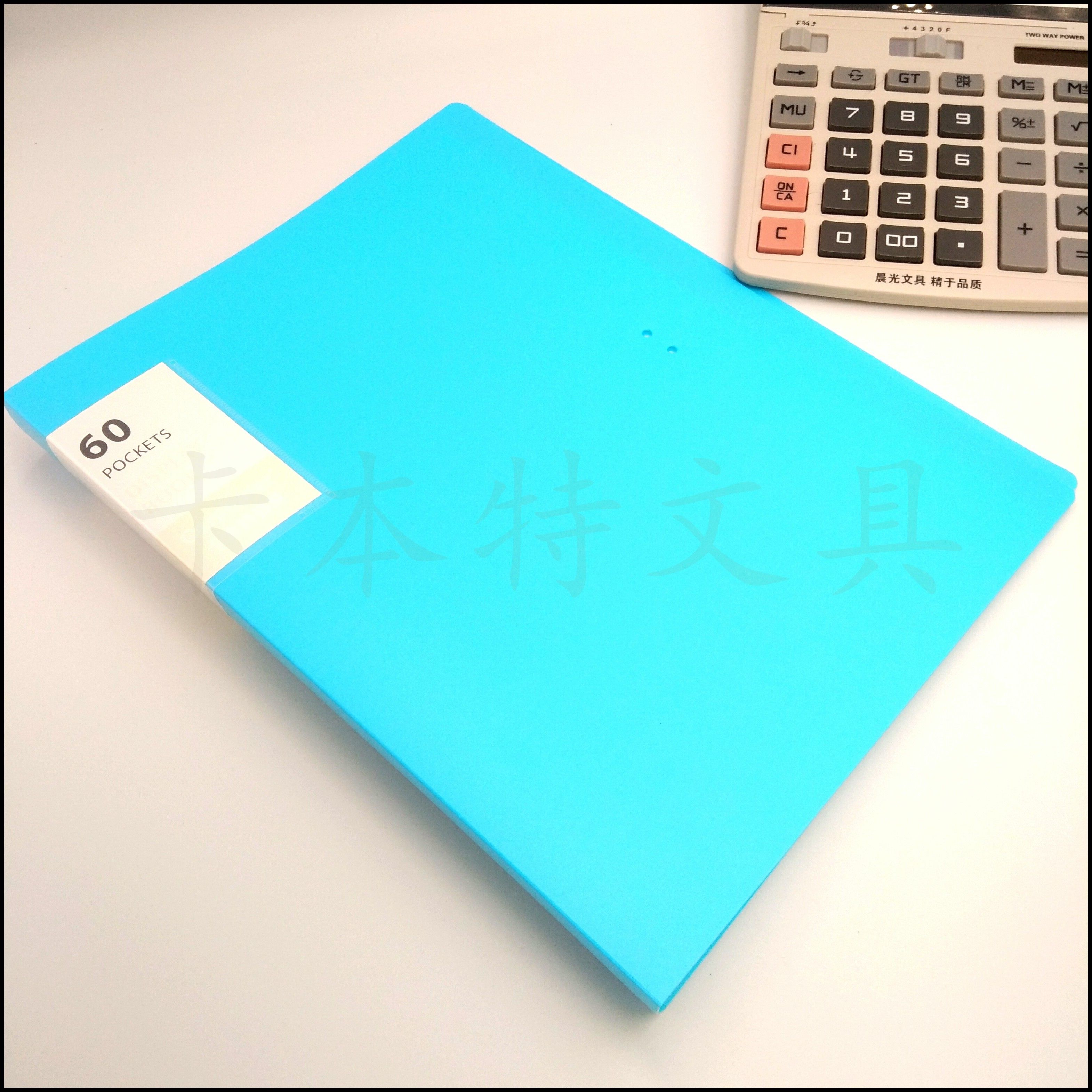 A4 document book, 60-page file book, office stationery holder, student test paper book, factory direct sales, classified book Application Scenario