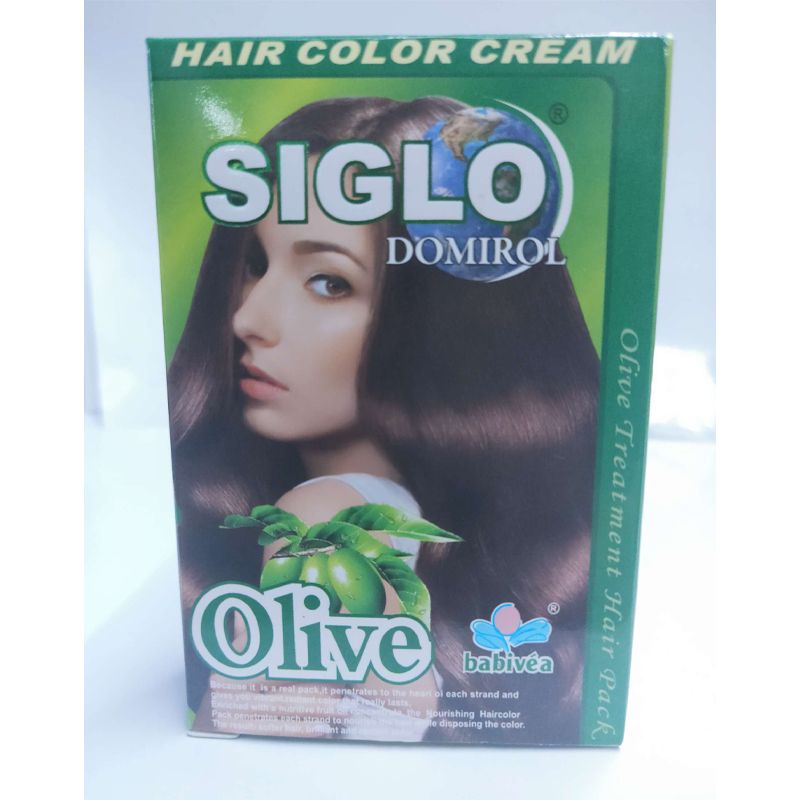 siglo olive little green box hair dye 30ml×2 thumbnail