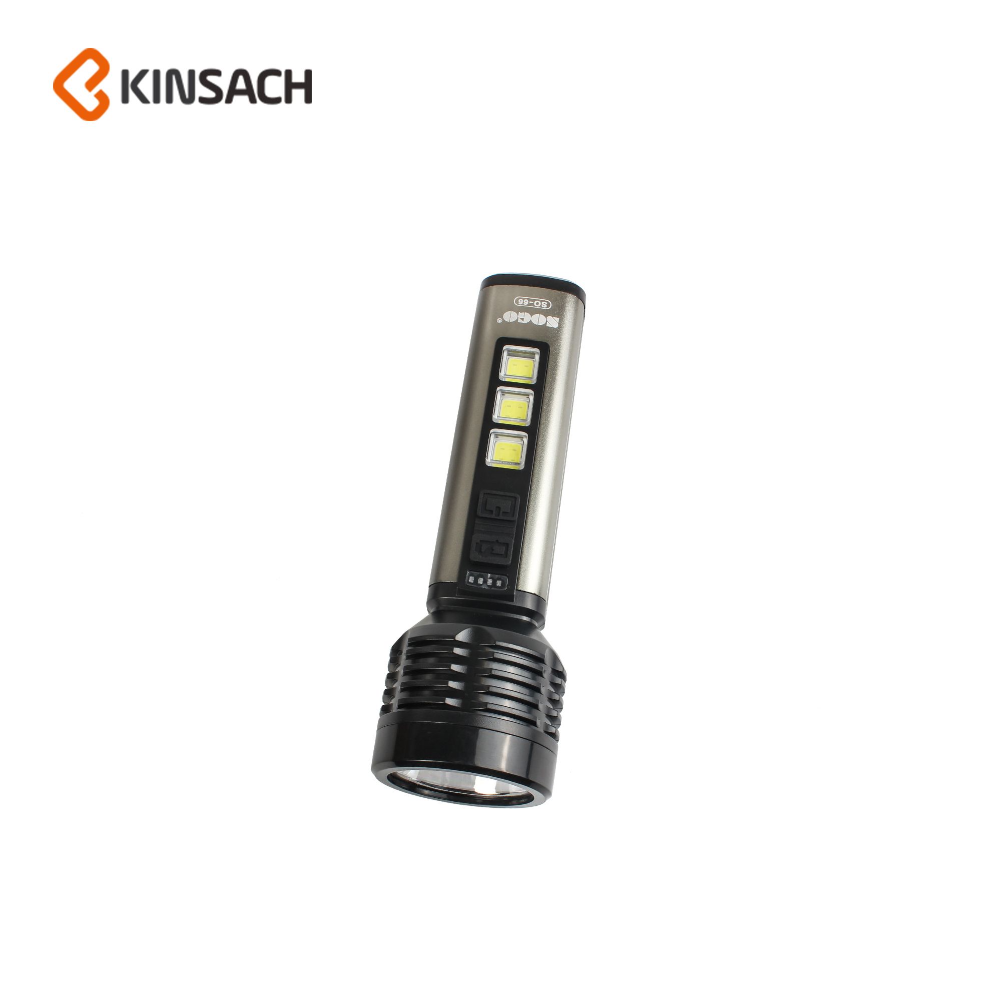 USb rechargeable flashlight led Household outdoor flashlight
