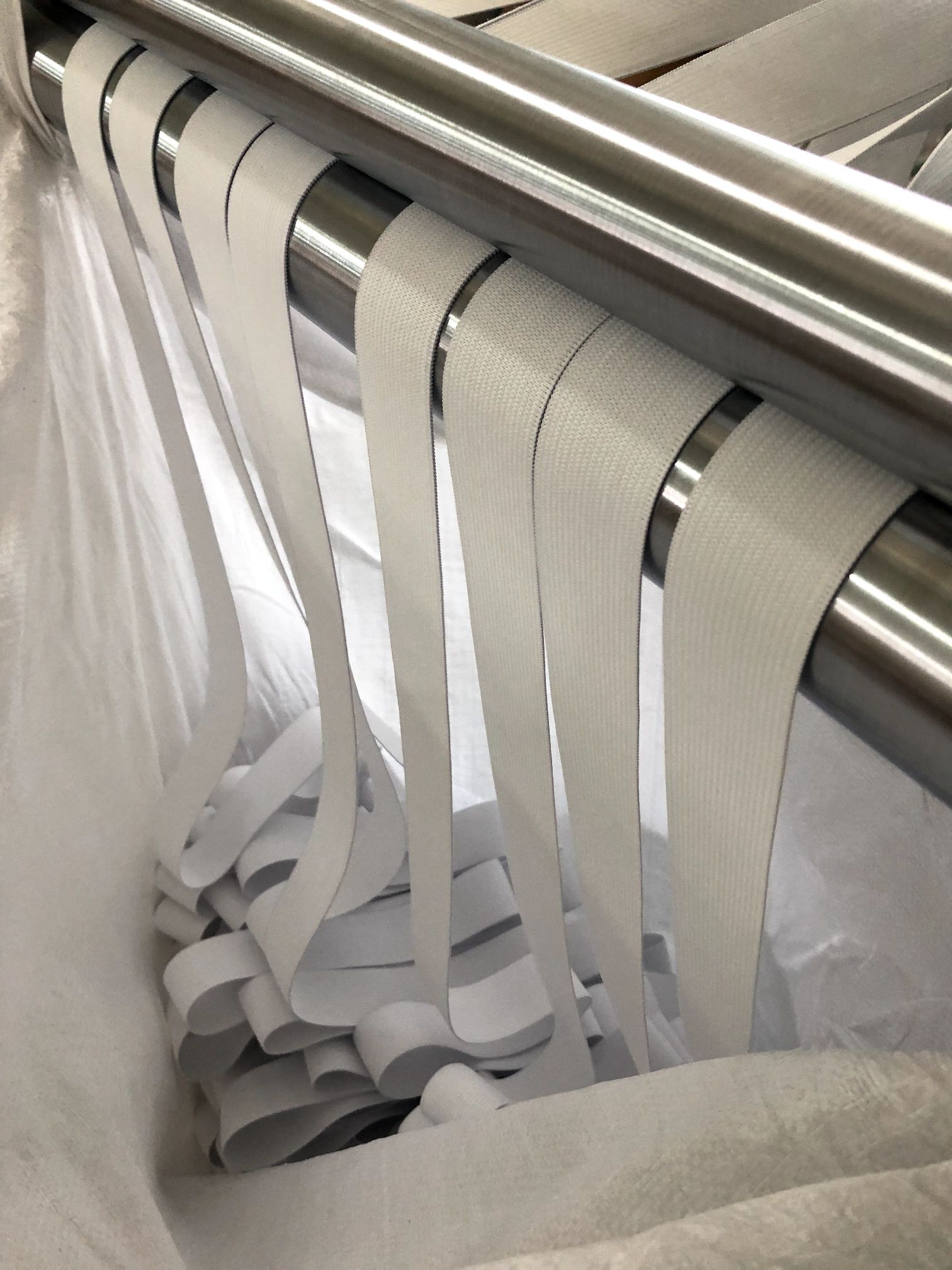 3Cm White Medium Thick Elastic