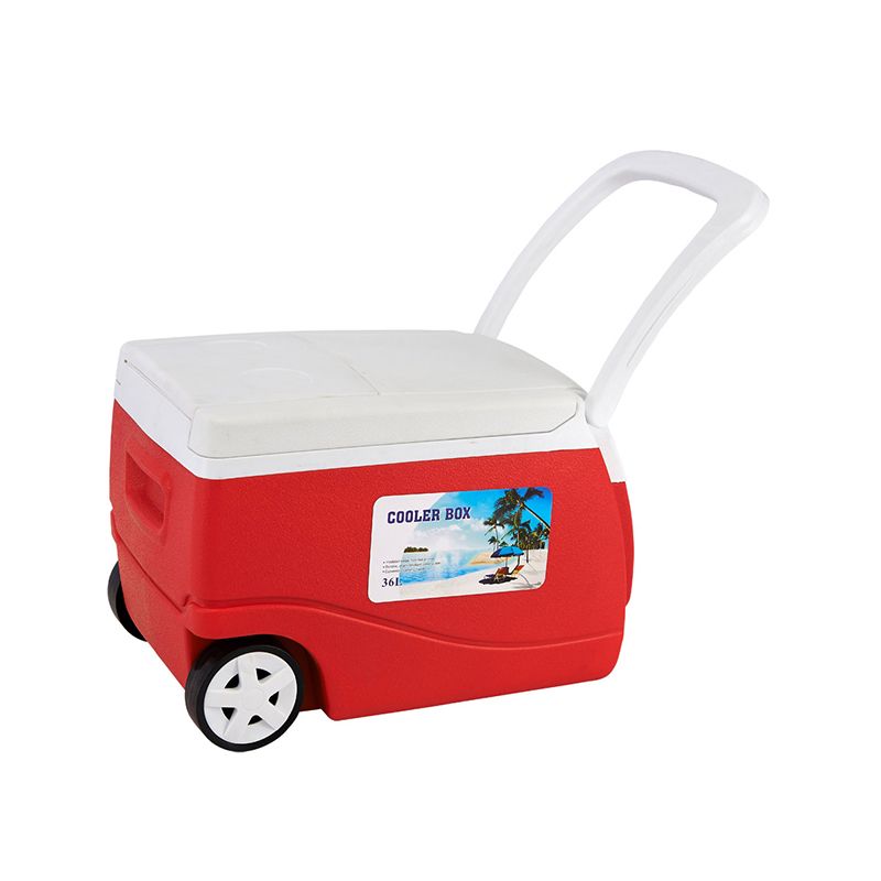 Insulated box, refrigerated box, household car, outdoor food preservation box, portable commercial takeout, street vending ice bucket, ice bucket insulated bucket box Application Scenario