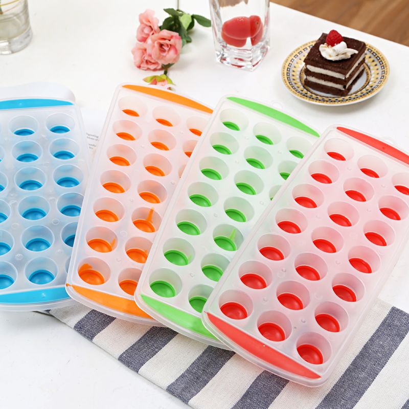Plastic creative fruit-style ice cube trays/ice cubes/chocolate molds/plastic ice cube trays full figure