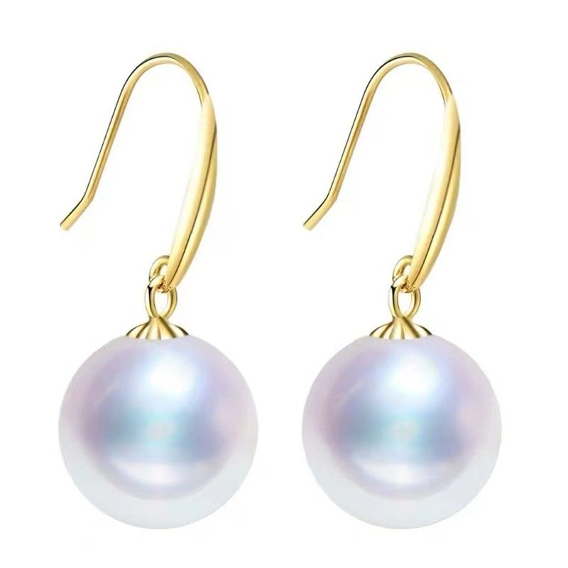 珍珠耳饰细节图