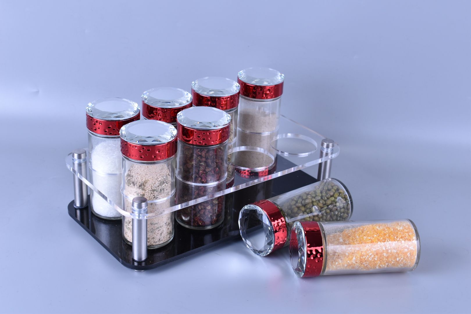 6 Can Seasoning Bottle Set