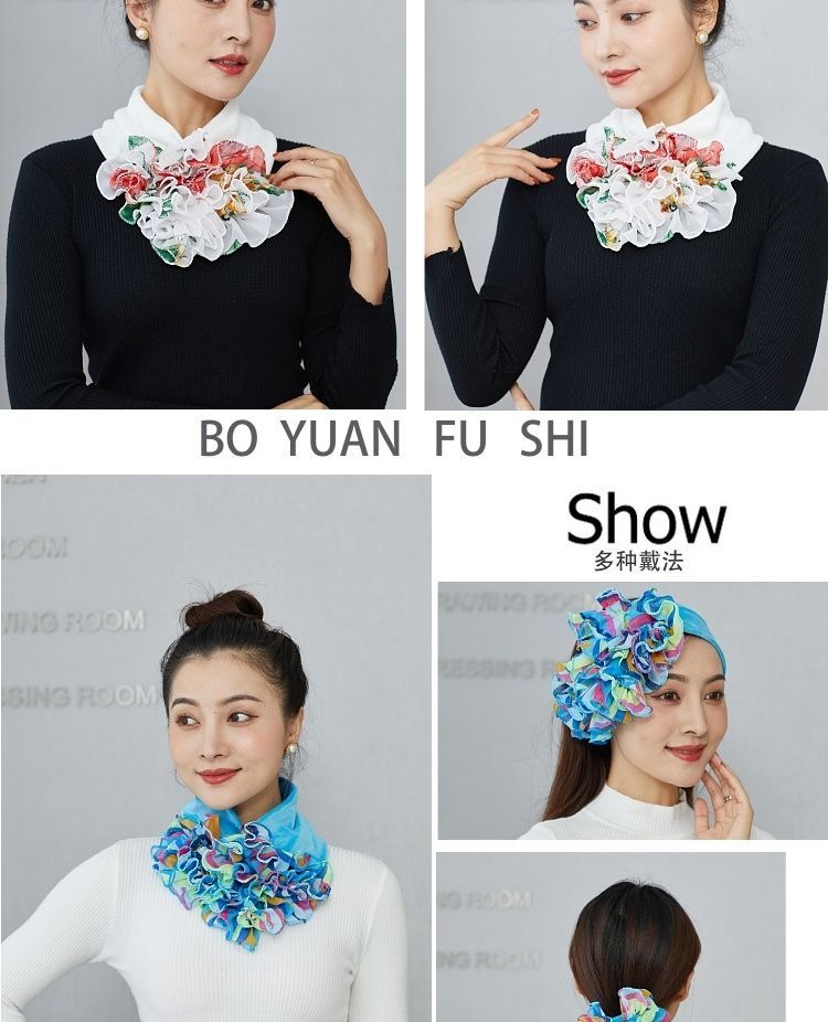 New 2022 Fashion Korean version, the same style as the Internet celebrity, with fleece and thickened, versatile neck guards for women in winter pic 5