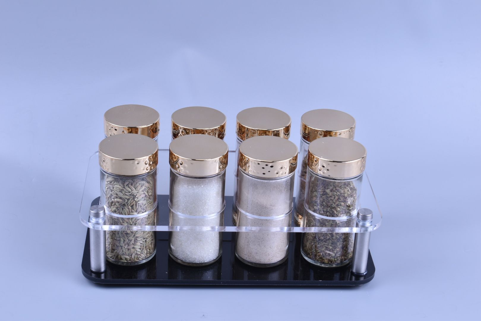 8 Jar Seasoning Bottle Set Specification drawing