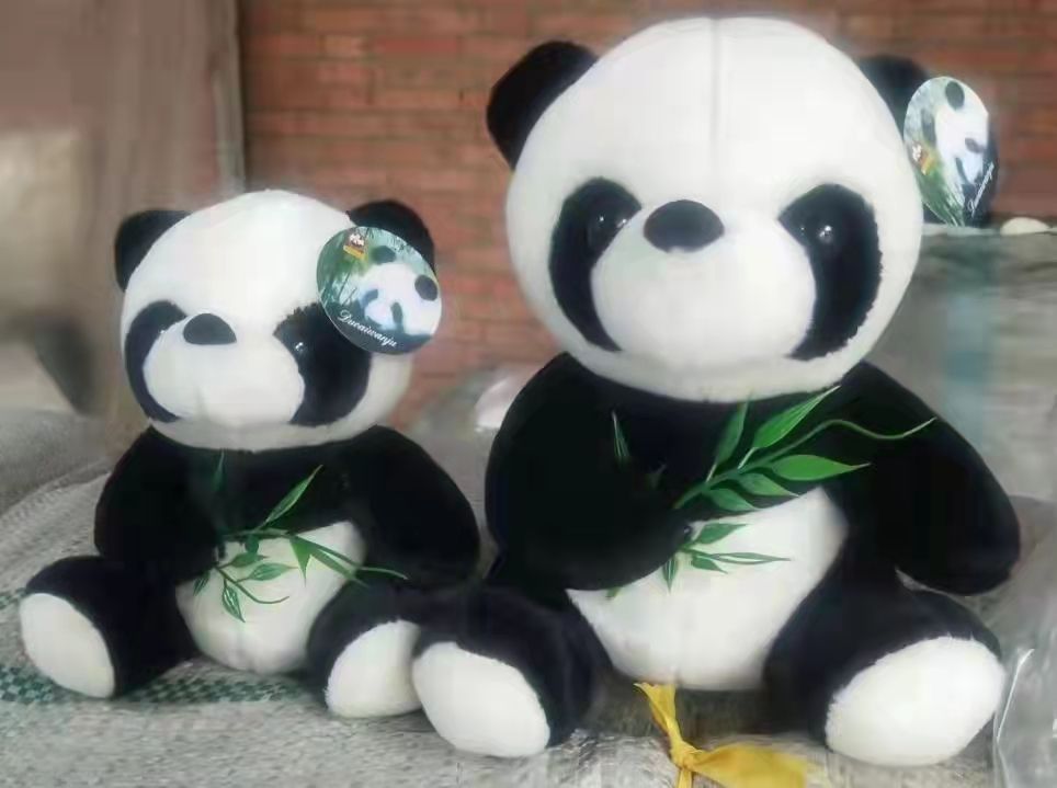 Panda Tiger mascot new doll like tiger wings small tiger plush toys New Year gift factory direct sales