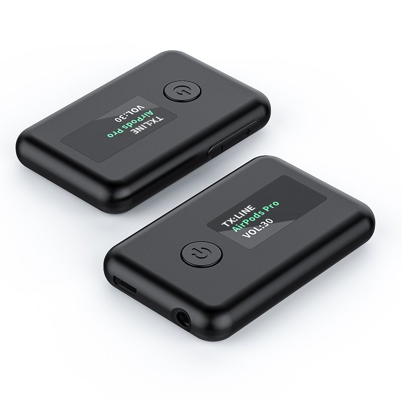 YET-T2蓝牙适配器 5.0输出接口AUX支持耳机配对连接大量现货