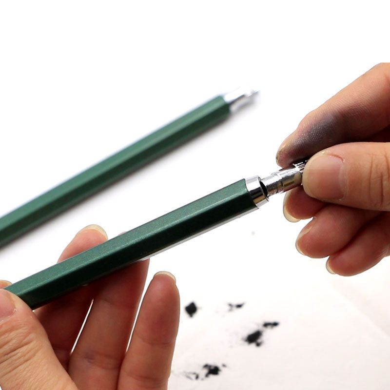 4mm mechanical pencil sketch, hand-drawn mechanical drawing, drawing sketch, movable pencil, metal rod Application Scenario