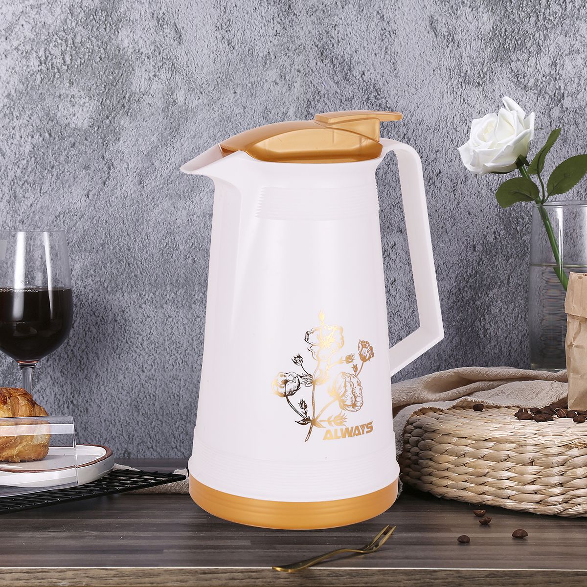 勇飞 3660玻璃内胆咖啡壶     详情3