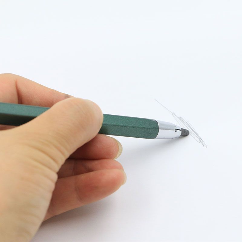 4mm mechanical pencil sketch, hand-drawn mechanical drawing, drawing sketch, movable pencil, metal rod Specification image