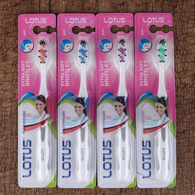 Toothbrush soft bristles household soft fine bristles brush head family set non-slip brush handle